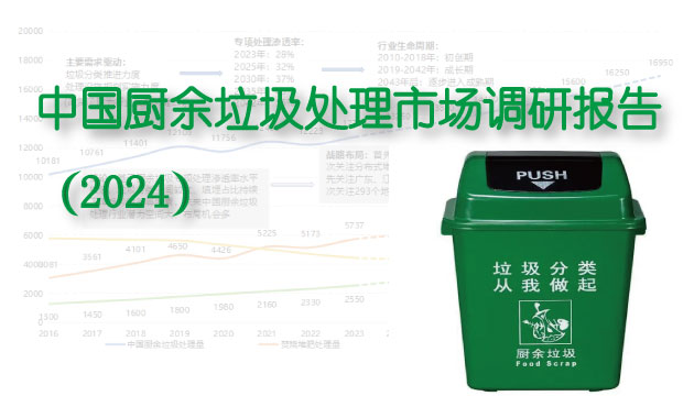 中国厨余垃圾处理市场调研报告（2024）